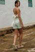 Short Nube Lino Verde Menta